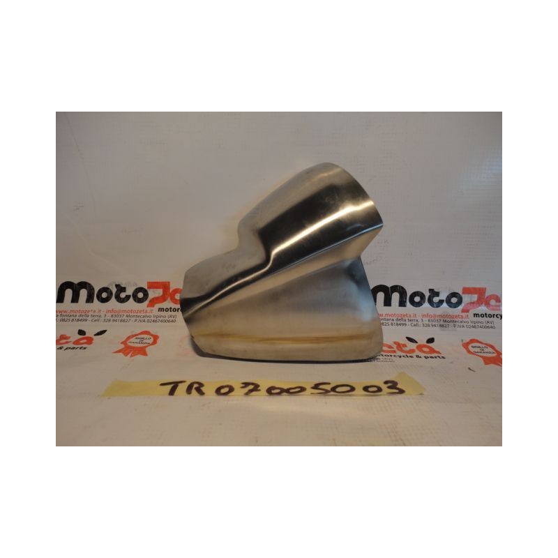 paracalore sinstro scarico exhaust cover triumph street triple 675r 09 12