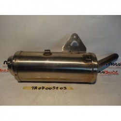 Marmitta scarico terminale destro right Exhaust triumph street triple 675r 09 12
