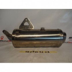 Marmitta scarico terminale destro right Exhaust triumph street triple 675r 09 12