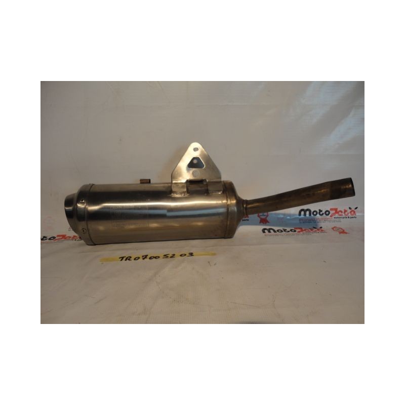 Marmitta scarico terminale sx left Exhaust triumph street triple 675r 09 12