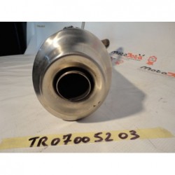 Marmitta scarico terminale sx left Exhaust triumph street triple 675r 09 12