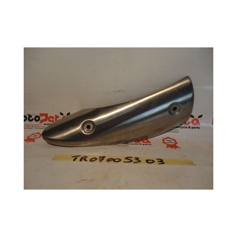 Paratia paracalore dx scarico exhaust cover triumph street triple 675r 09 12