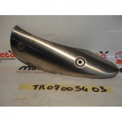 Paratia paracalore sx scarico exhaust cover triumph street triple 675r 09 12