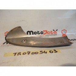 Paratia paracalore sx scarico exhaust cover triumph street triple 675r 09 12