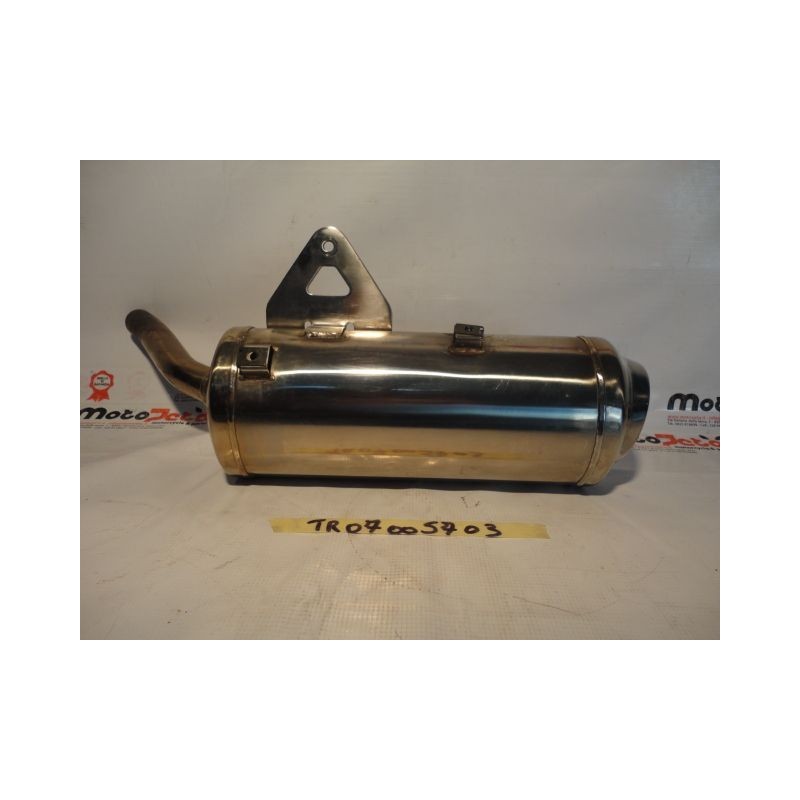 Marmitta scarico terminale sinistro left Exhaust triumph street triple 675 06 12