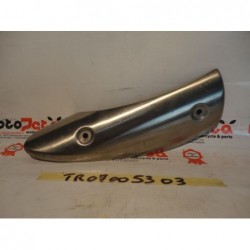Paratia paracalore sx scarico exhaust cover triumph street triple 675 06 12