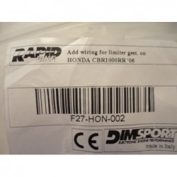 Cablaggio emulatore sonda lambda Auspuff Sensor Geber Honda Cbr1000rr 06 07