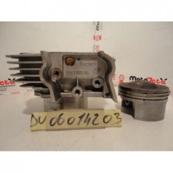 Cilindro e Pistone orizzontale Cylinder piston horizontal Ducati Monster 900