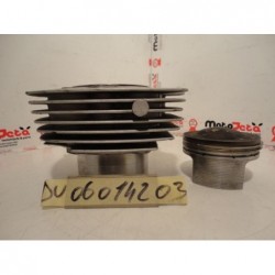 Cilindro e Pistone orizzontale Cylinder piston horizontal Ducati Monster 900