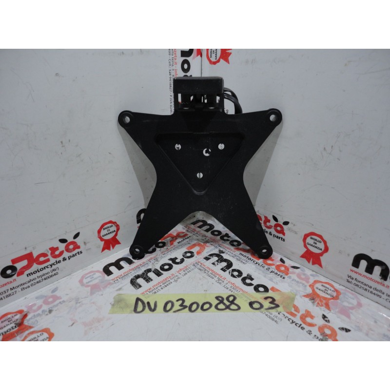 Plastica portatarga Universale plastic plate holder Universal Ducati 