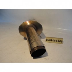 Terminale Scarico Dx danneggiato Right Exhaust Terminal damaged Ducati 1098