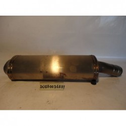 Terminale Scarico Dx danneggiato Right Exhaust Terminal damaged Ducati 1098