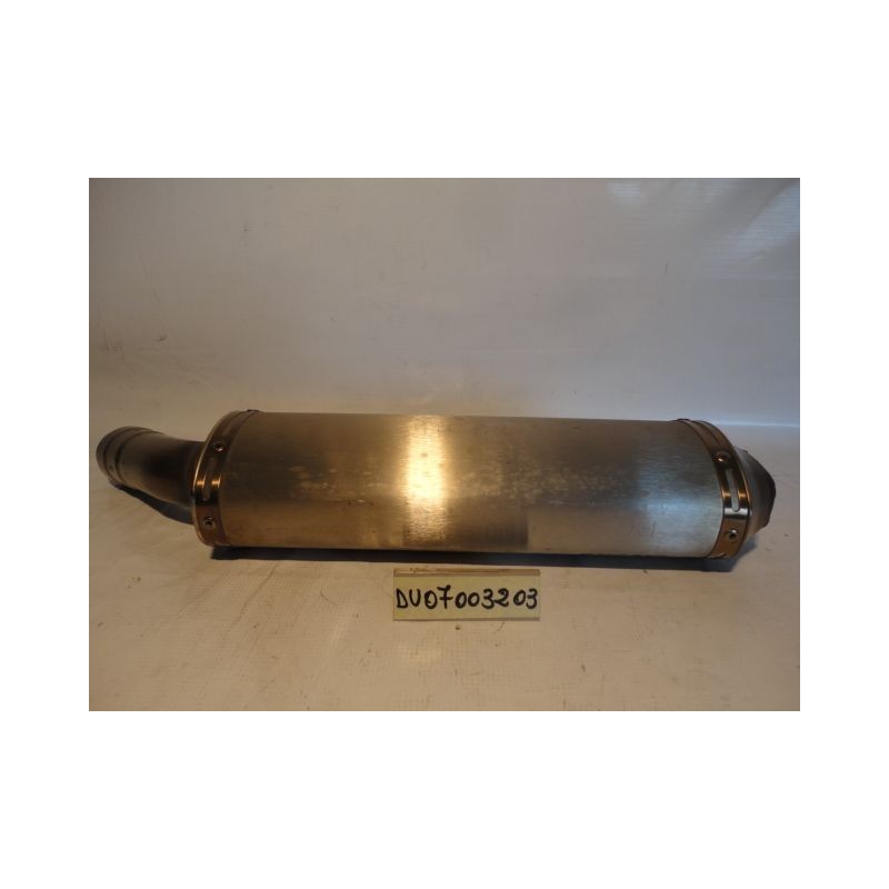 Terminale Scarico Sx danneggiato Left Exhaust Terminal damaged Ducati 1098