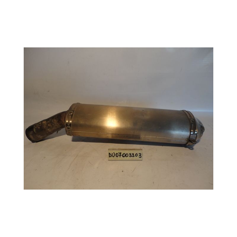 Terminale Scarico Dx danneggiato Right Exhaust Terminal damaged Ducati 1098