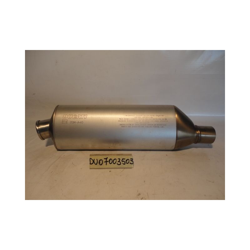 Terminale Scarico super. Upper exhaust terminal Ducati Monster S2R S4R 03 08