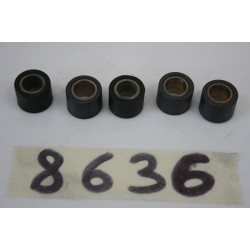 Kit 5 rulli variatore 16 X...