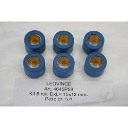 Kit 6 rulli variatore 15 X...