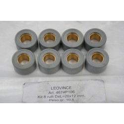 Kit 8 rulli variatore 20 X...