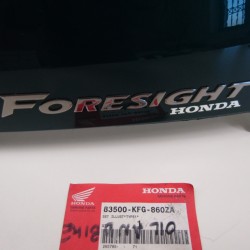 Carena coda dx Tail fairing...