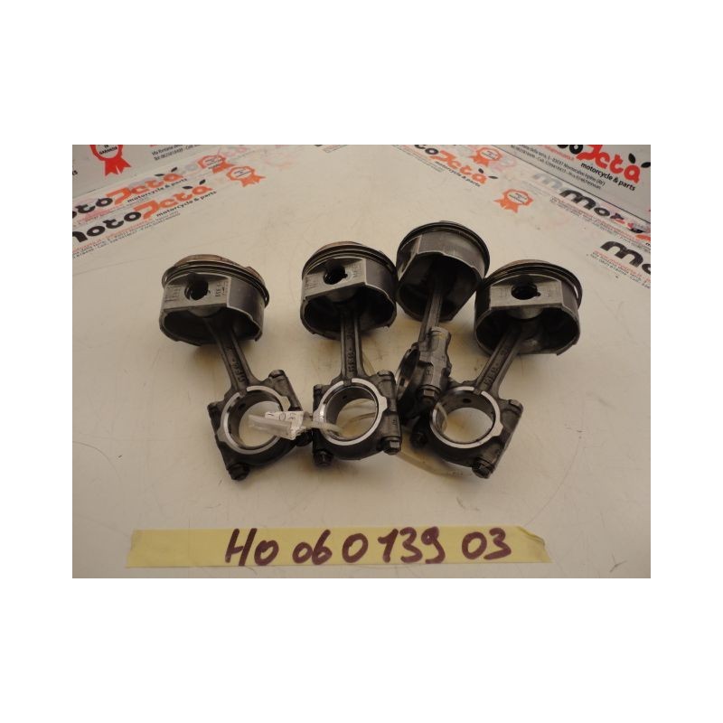 Pistoni con biella Piston rod Honda hornet 600 07 14