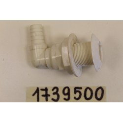 Scarico a mare curvo 90° 1”...