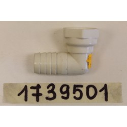 Scarico a mare curvo 90° 1”...