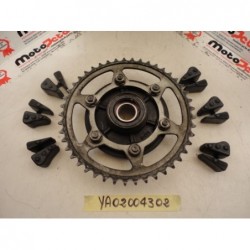 Corona portacorona completo Chain Sprocket Swingarm Rear Yamaha Yzf R6 03 05