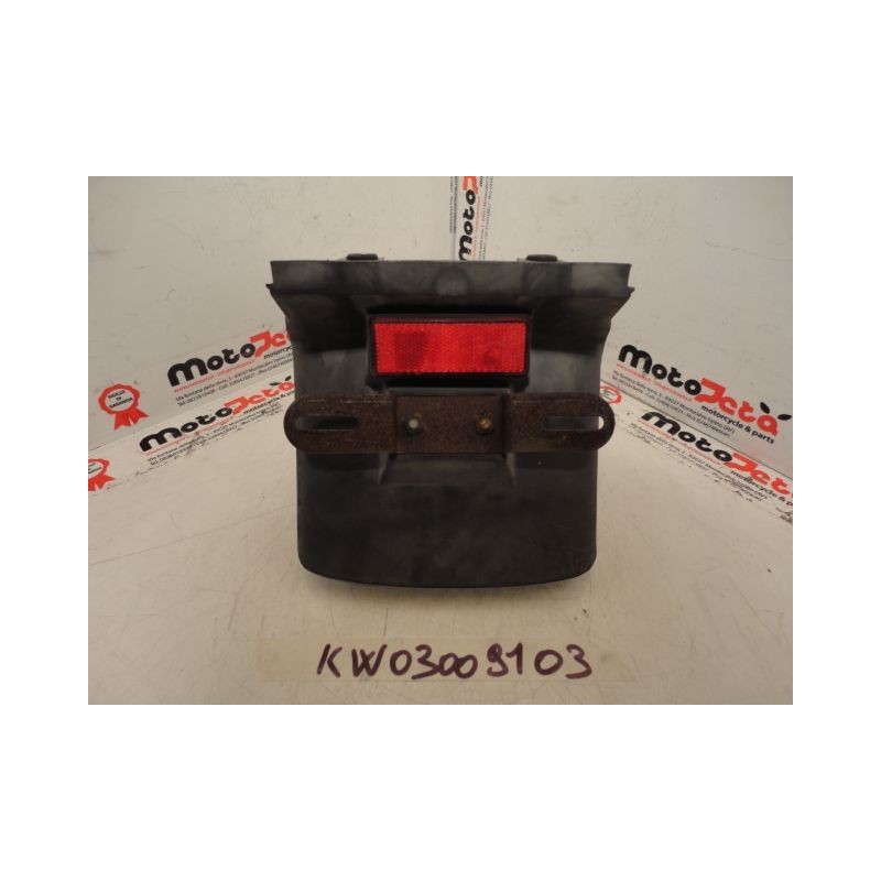 Plastica Portatarga Plastic plate holder Kawasaki ZZ R 1100 90 93