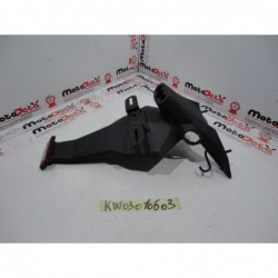 Plastica portatarga plastic plate holder Kawasaki ER6 N 10 14