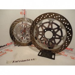 Dischi Freno Anteriori Brake Rotor Front Bremsscheiben Kawasaki ZZ R 1100 90 93