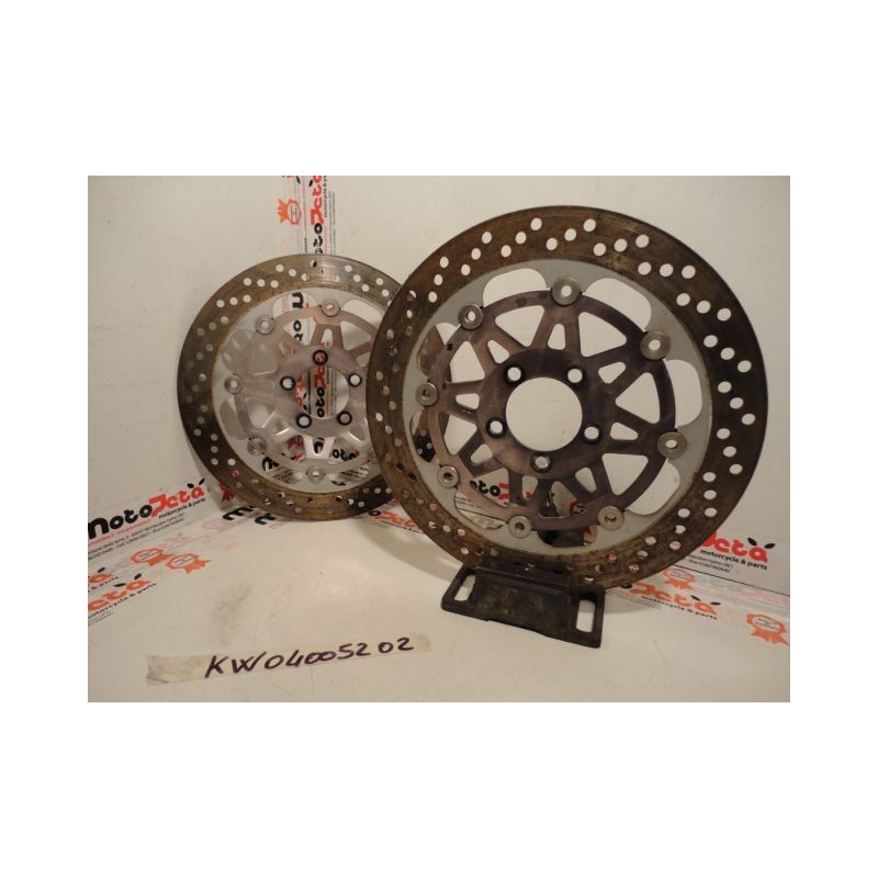 Dischi Freno Anteriori Brake Rotor Front Bremsscheiben Kawasaki ZZ R 1100 90 93