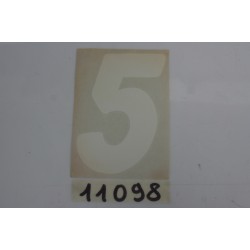Adesivo BIG STAR "NUMERO 5"...