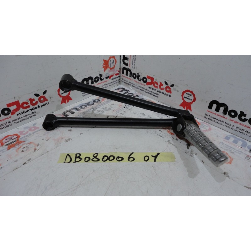 Pedana posteriore rear left footpeg footboard Derbi Gpr 125 racing 09 15