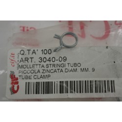 Fascetta tubo benzina Ø 9mm...