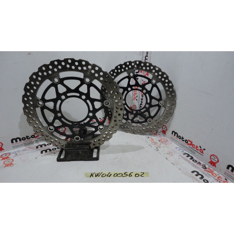 Dischi Freno Anteriori Brake Rotor Front Kawasaki Ninja ZX 6 R 09 16