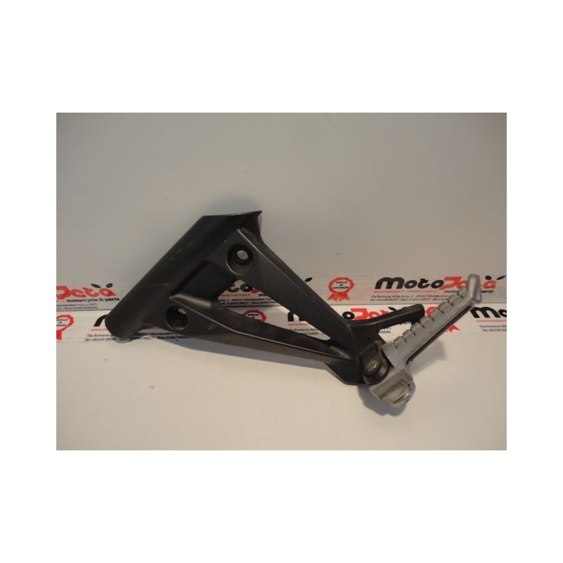 Pedana posteriore sinistra left footpeg footboard Kawasaki Ninja 250 08 12