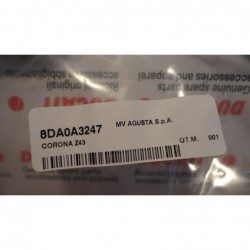 Corona catena Sprocket chain crown new kettenrad mv agusta Z438DA0A3247