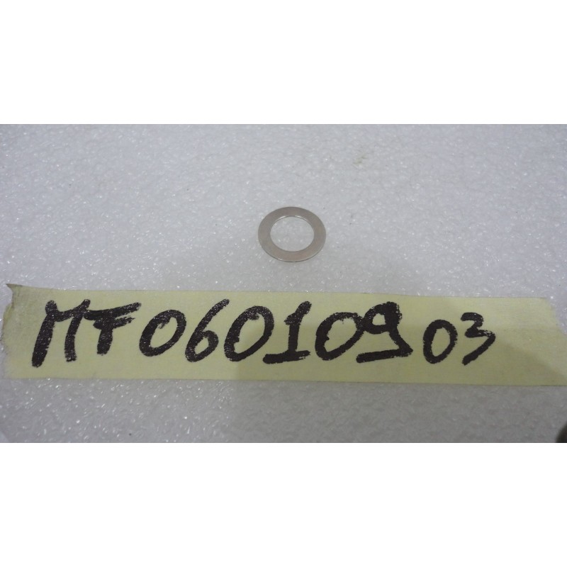 Rondella acciaio steel washer 0,6 mm diam int 10mm est 16mm morini