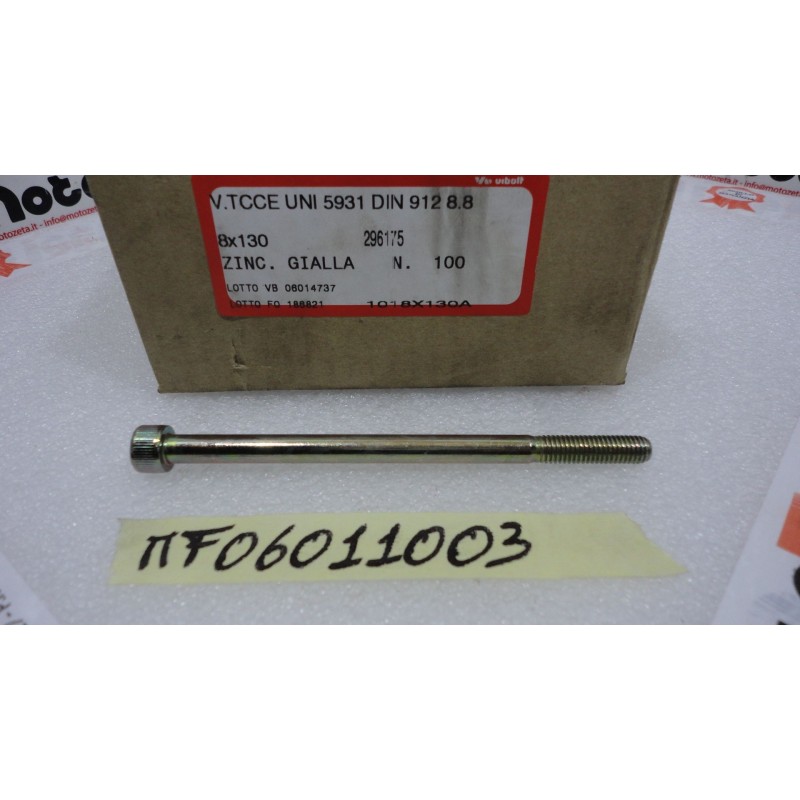 Perno Asse Pin 137 bmm Diametro 8,8 passo 1,25 morini