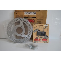 Kit disco + pastiglie freno...