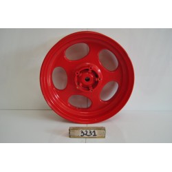 Cerchio posteriore rosso...