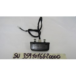 Luce targa License plate...