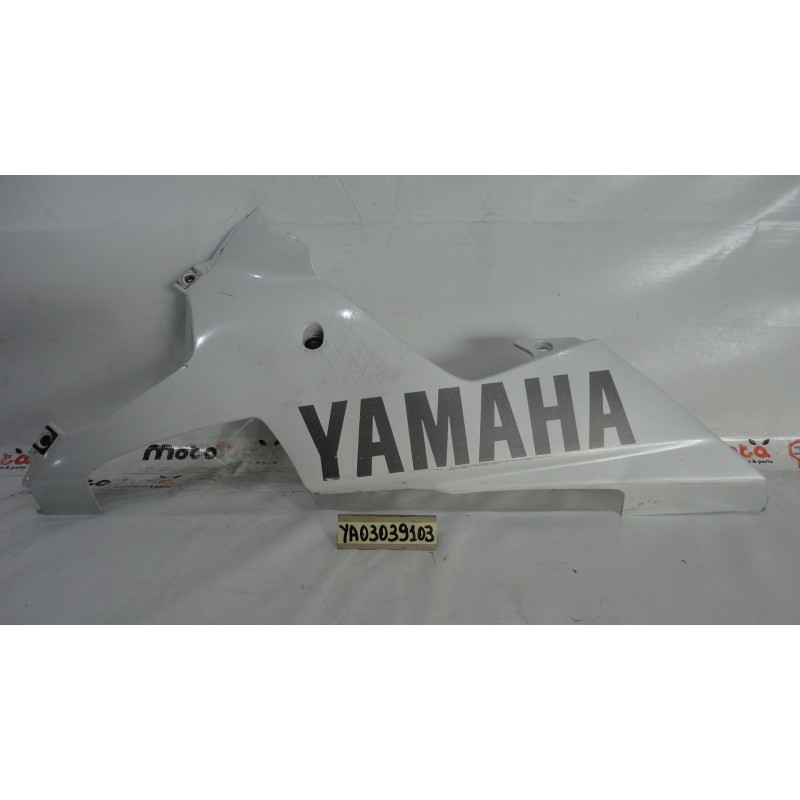 Fiancata inferiore sinistra left fairing Yamaha yzf r1 02 03 con graffi