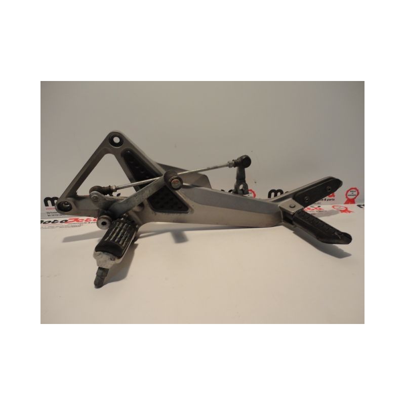 Pedana anteriore sinistra footpeg bracket footrest Honda hornet 600 00 02