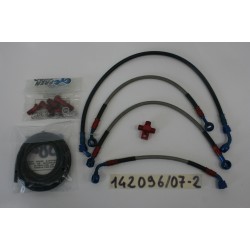 Kit tubi freno in acciaio...