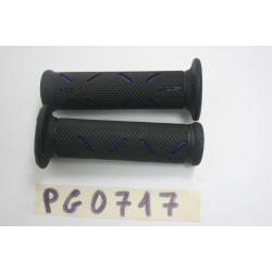 Coppia manopole blu/nero...