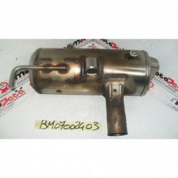 Scarico Marmitta terminale destro Terminal Exhaust right Bmw G 650 Gs 10 16