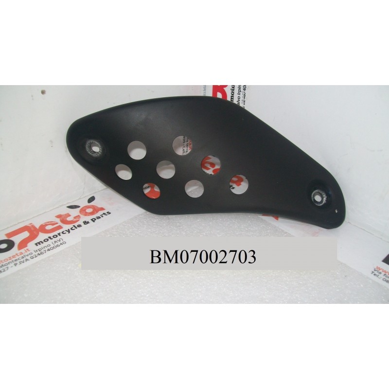 Paracalore Scarico superiore bulkhead heat shield upper Left Bmw G 650 Gs