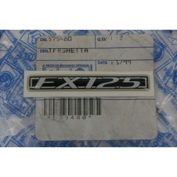 Adesivo fiancata "FX 125"...