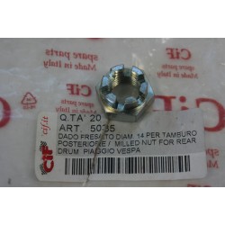 Dado fresato Ø14 tamburo...